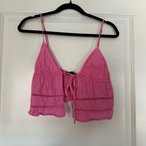 Zara cropped tank